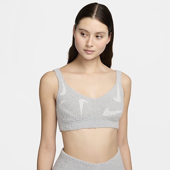 Grey Non Padded Cups Sports Bras. Nike MY